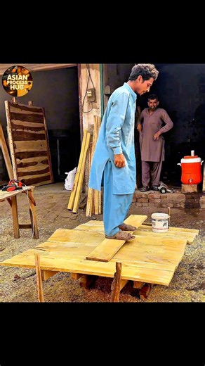 657K views · 9.4K reactions | Part 6 | Satisfying Process of Making a Wooden Donkey Cart | Village Engineering  #fblifestyle #donkeycart #making | Asian Process Hub | Facebook