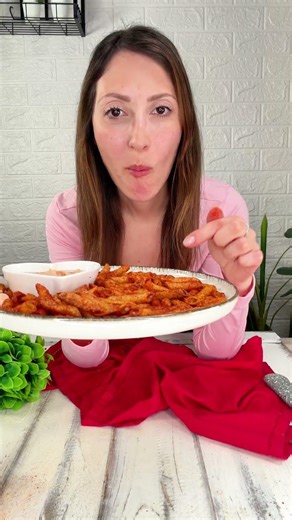 AIR FRYER PASTA CHIPS