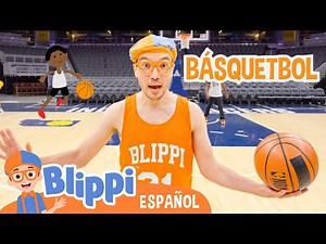 Básquetbol con Blippi | Blippi Español | Videos educativos para niños | Aprende y Juega