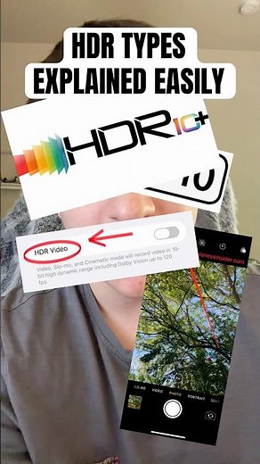 All HDR Types Explained #tech #tv