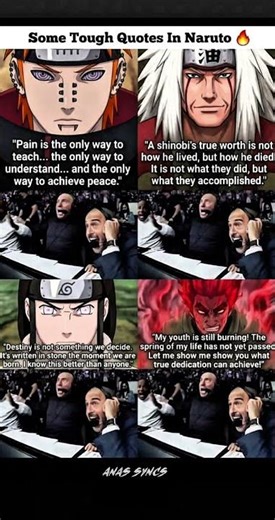 These Naruto quotes hit way too hard! 🤯🔥#naruto #anime #onepiece #animememes #views