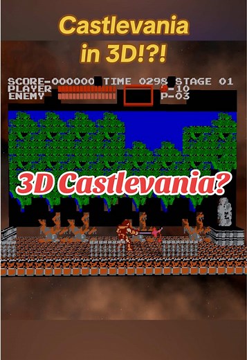 Experience NES Castlevania in Stunning 3D Voxel