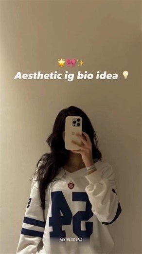 Aesthetic Instagram Bio Ideas 🖤✨ #Shorts