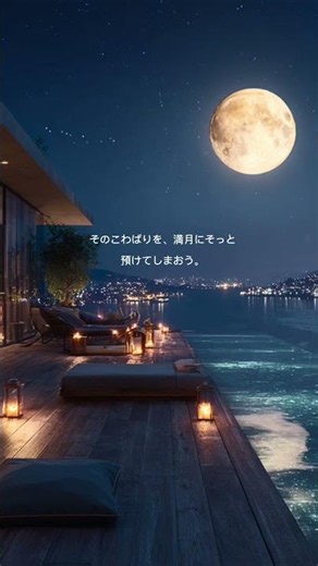 今夜は、肩の力を抜いて。🌙満月がそっと寄り添う安眠ピアノ【自律神経を整える】