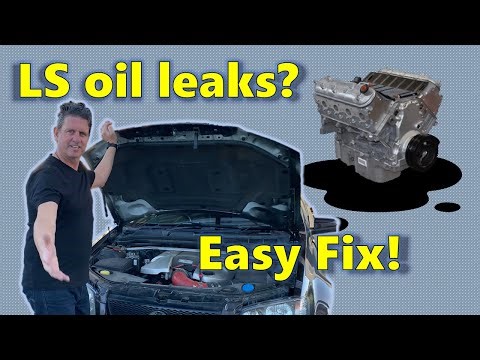 Holden Calais V8 - Fixing LS engine Oil Leaks