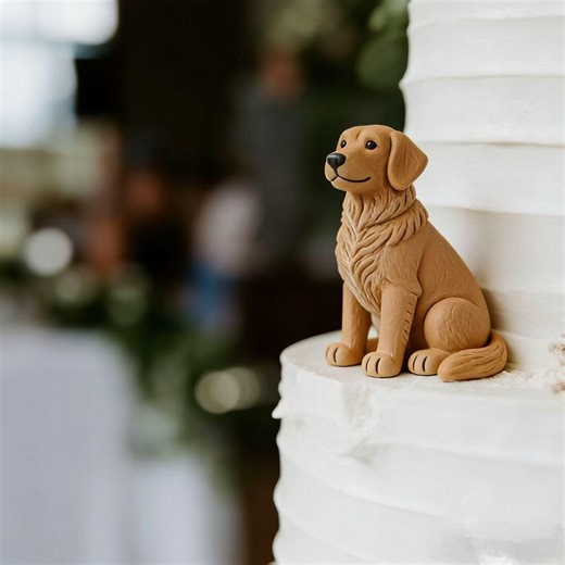 Custom Dog & Cat Wedding Cake Topper, Personalized Pet Figurine, Wedding Anniversary Decor - Etsy