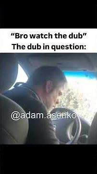 Get out of my car senpai! #anime #voiceactor #memes