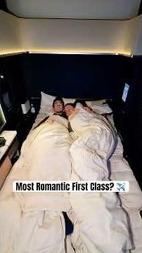 Most Romantic First Class Cabin: Lufthansa Allegris Suite Plus Review ✈️ #travel