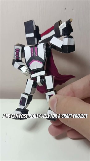 I made crimson assassin craft loftyo! #lofty #customfigure