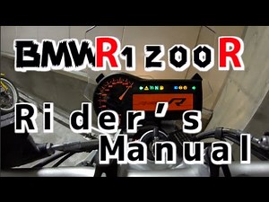 BMW R1200R Rider's Manual