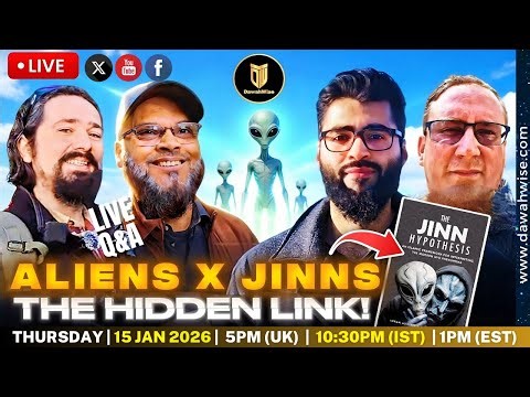 The Shocking Connection Between UFOs, Aliens and Jinns | Hashim, Imran, Faruq and I.Hakim