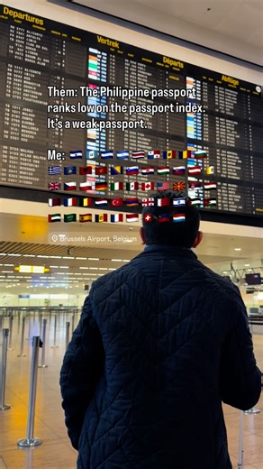🇵🇭 Our passport may rank low on the global index, but we’ve mastered the art of navigating the process. From visa applications to embassy visits, we’ve learned patience, persistence, and strategy. It taught us discipline, humility, and the value of every stamp. ✈️ Despite the hurdles, we’ve explored the world—proving that determination travels farther than privilege. 🌍 Still hoping our government continues to build stronger diplomatic ties and bilateral agreements, so future generations can m
