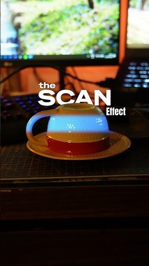 Create This Sci-Fi Scan Effect in After Effects! #shorts #affee #aftereffects #cinematiclook