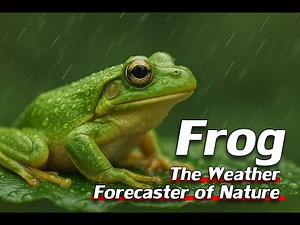 Frog: The Weather Forecaster of Nature