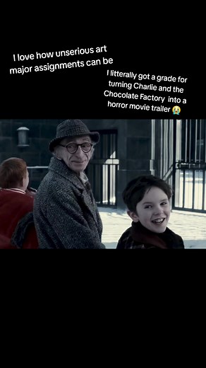 This was probably one of my most favorite assignments ever and I'm so happy with how it turned out and what creating it taught me #motiondesign #videoediting #charlieandthechocolatefactory #horror #fyp
