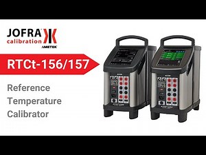 RTCt-156/RTCt-157 Precision Temperature Calibrators with Touchscreen & Real-Time Graphing