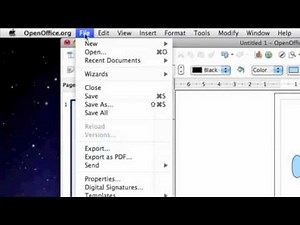 Convert OpenOffice Drawings
