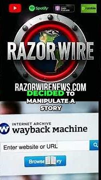News Outlets BLOCKING Internet History! (Wayback Machine) #shorts