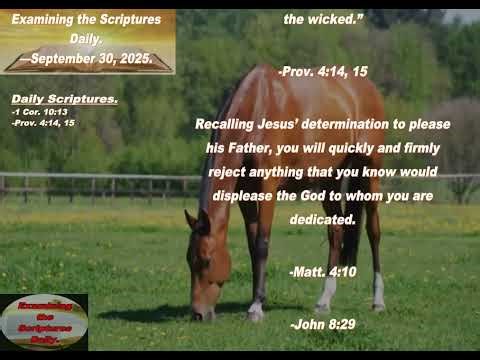 Examining the Scriptures Daily_ —September 30_ 2025
