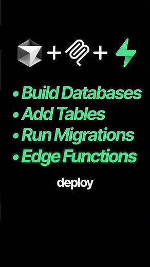 Supabase MCP is the fastest way to build backend for your apps with AI