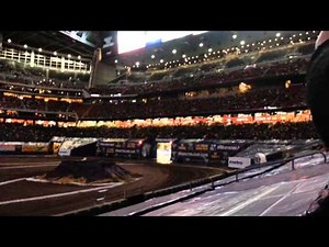 Monster jam Houston, TX 2014 intro