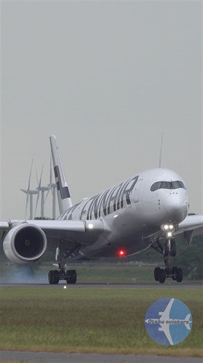 A350 Perfection | Finnair Landing at AMS!