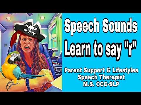 Speech Sounds: Learning how to say the "R" sound!- Sound Eliciting Articulation Instruction