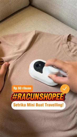 Setrika mini yang cocok buat travelling 😎 | Shopee