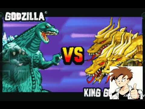 Briga de montro no godzilla domination!