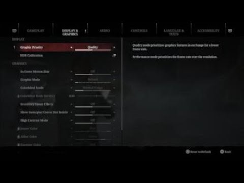 Silent Hill 2 PS5 4K Quality Mode VS Performance Mode
