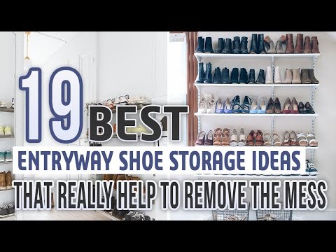 19 Best Entryway Shoe Storage Ideas That Really Help To Remove The Mess