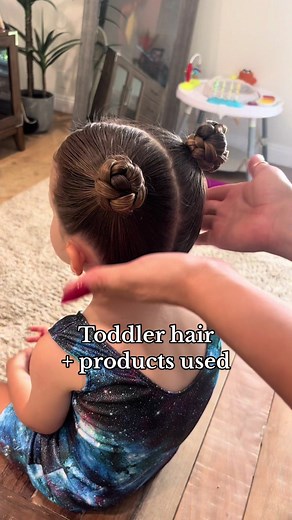 Some quicks simple braided buns for (gymnastics) today 😊 & the products used 💫🌸✨ #toddlerhair #hairstyles #toddlerhairstyles #hairtutorial #toddlerhairtutorials #hair #gymnasticshair #gymnasticshairstyles #simpletoddlerhair