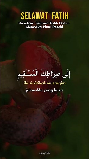 LUAR BIASANYA KELEBIHAN SELAWAT FATIH 🤲🏻 #selawat #sholawat #sholawatnabi