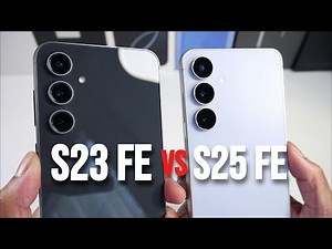Samsung Galaxy S25 FE VS Samsung Galaxy S23 FE - (Speed Test, Camera Comparison, Speakers & PUBG)