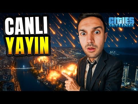 Cities Skylines - Farming Simulator - Halı Saha Simulator Final 🔴 Canlı Yayın