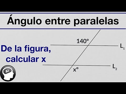 How to solve angles between parallel and secant lines