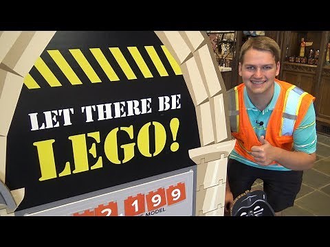 Building the Washington National Cathedral with 500,000 LEGO Pieces