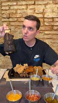 💥Testing out smoked meats at “T-Born Brasa”📍Carrer del Comerç, 24, Barcelona #Restaurants #Meat