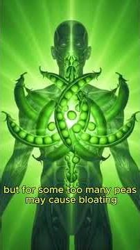 A Bite of Peas, A Body Full of Energy #3dart #facts #digestiveprocess #humanbody #digestivesystem