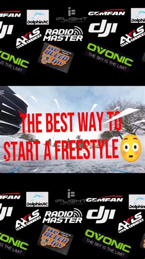 Now this is how you start a freestyle😳 #trending #fpv #drone #viral #freestyle
