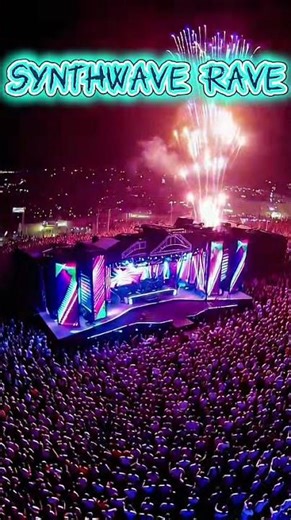 Synthwave Rave | Melodic Techno & EDM Mix Loop 2025 | By Starr Nicks Music