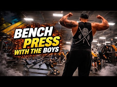 Bench Pressing 400+ With The Boys (Got Crazy)