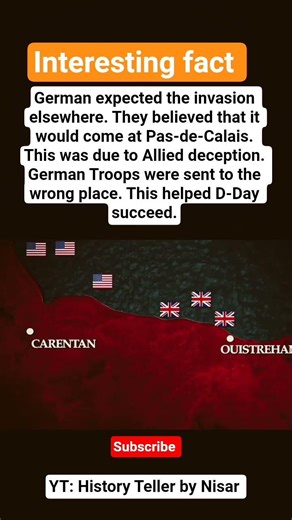 Why D-Day Almost Failed (The Secret Deception) #shorts #wwii #dday #facts #history #war #military