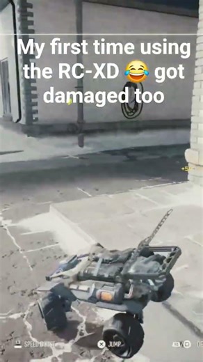 My first time using the RC-XD 😂 got damaged too #shorts #codwarzone #warzone