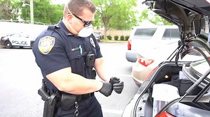 Working together to "Flatten The Curve" While our Patrol functions remain consistent, you may see our officers and personnel wearing face masks, gloves, and eye protection while in public or answering calls. This is for the safety of the entire community. Safety is a shared responsibility and OPD employees have been equipped with the appropriate PPE to protect themselves and those around them. | Ocala Police Department