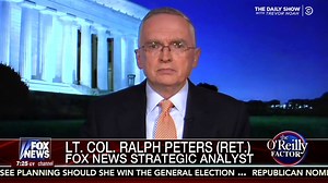 RALPH PETERS: I'm quitting Fox News because I'm ashamed of the propaganda machine it's become. ALSO RALPH PETERS: | The Daily Show