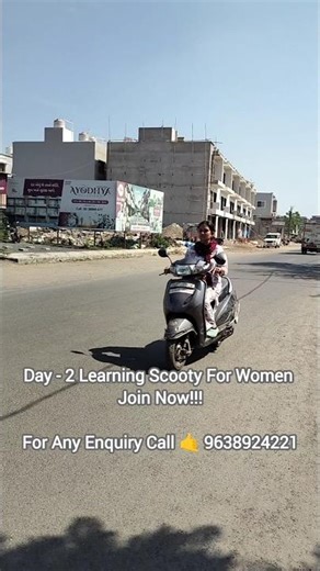 Day - 2 Learning Scooty For Women Join Now 15 Days Course #drivinglessons #drivingreview #learn