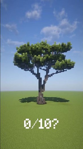 This Minecraft Tree Looks REAL 😱🌳