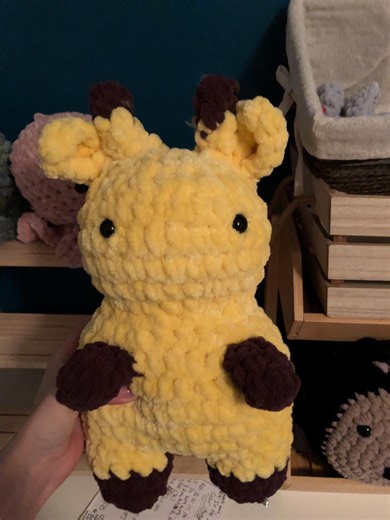 Crochet Giraffe Pattern! Easy and Low-sew. PDF. Super Fun and Cuddly! - Etsy