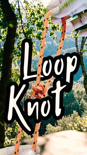 How to Tie a Loop Knot — Fast, Easy, Reliable #LoopKnot #KnotTying #RopeSkills #OutdoorTips #HowTo